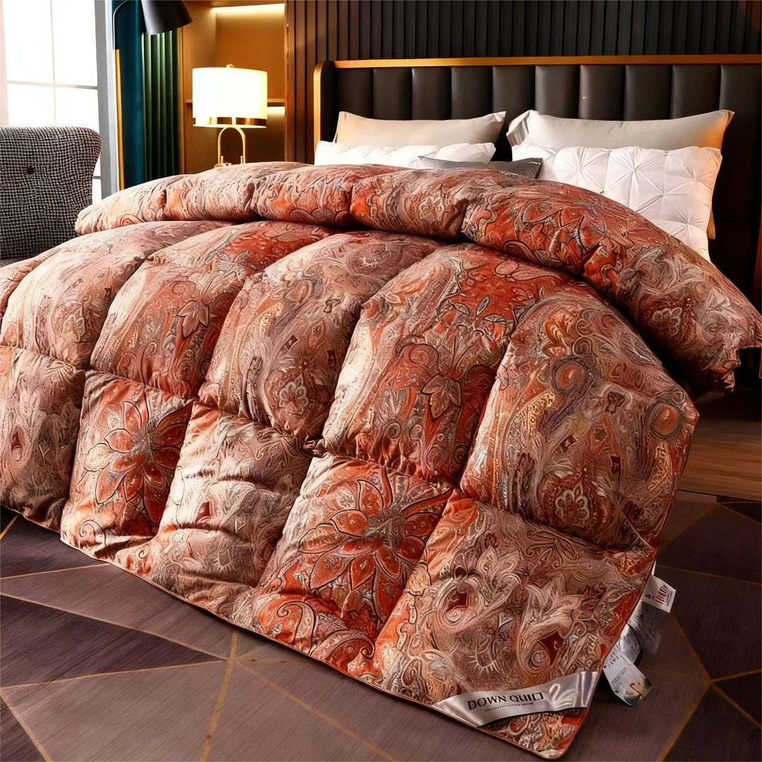 【美总专属】2025款进口高端定制加厚大鹅被加厚保暖秋冬被