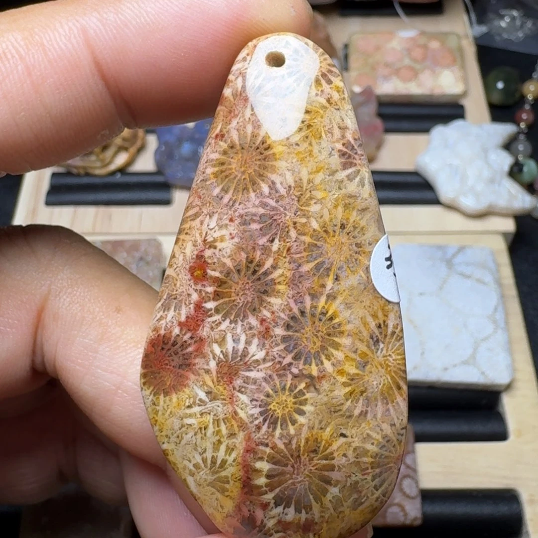 未镶嵌纯天然色有机玉石保真色硅化玉