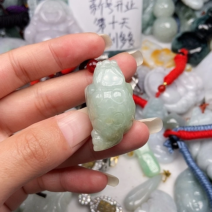 未镶嵌挂件翡翠翡翠