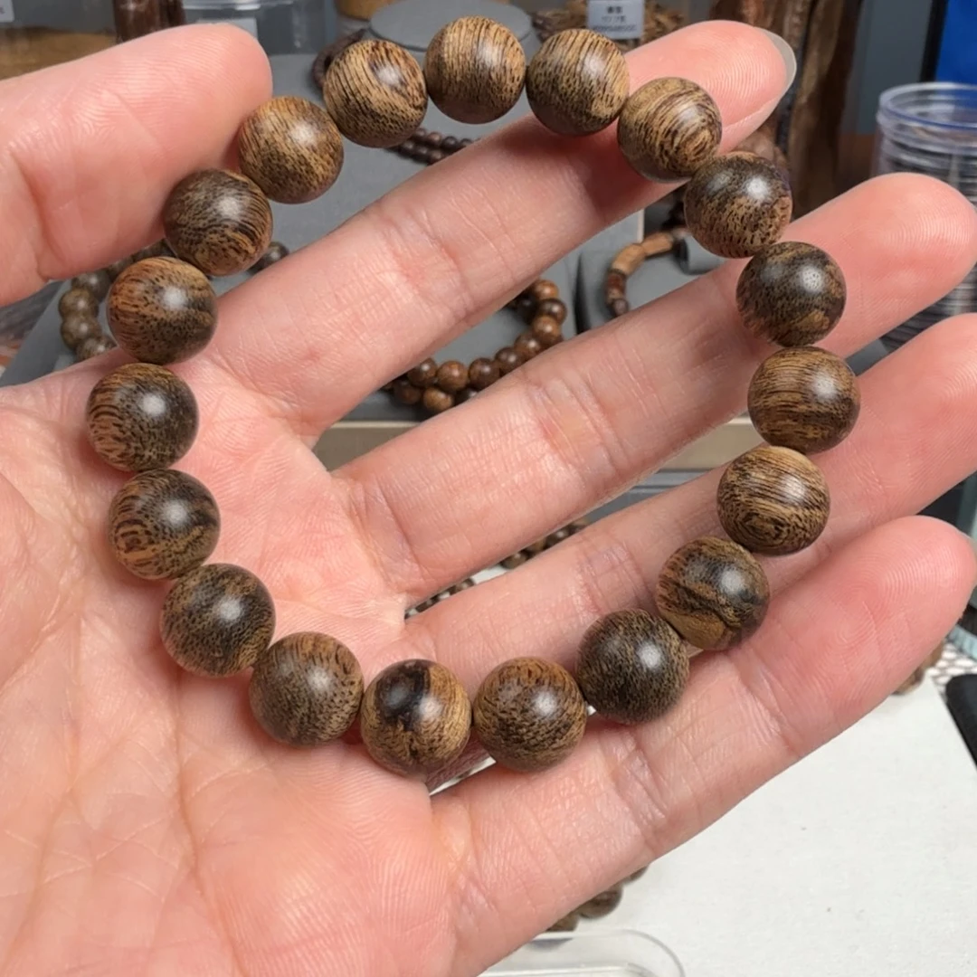 沉香碎屑沉香文莱99沉黑油软丝1.1cm，13克