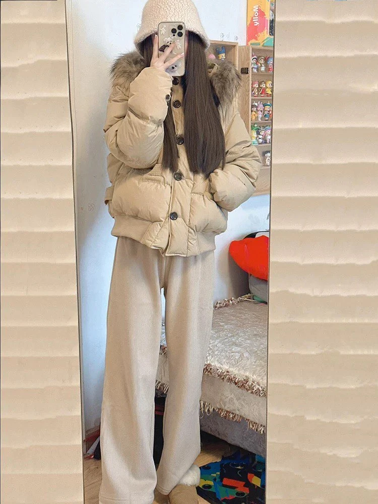 超好看加厚棉服女2025年新款冬季保暖小个子韩系外套棉衣棉袄外套