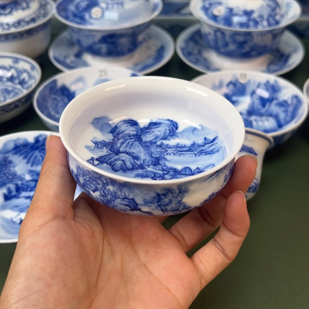 木木景德镇纯手工纯手绘茶具76