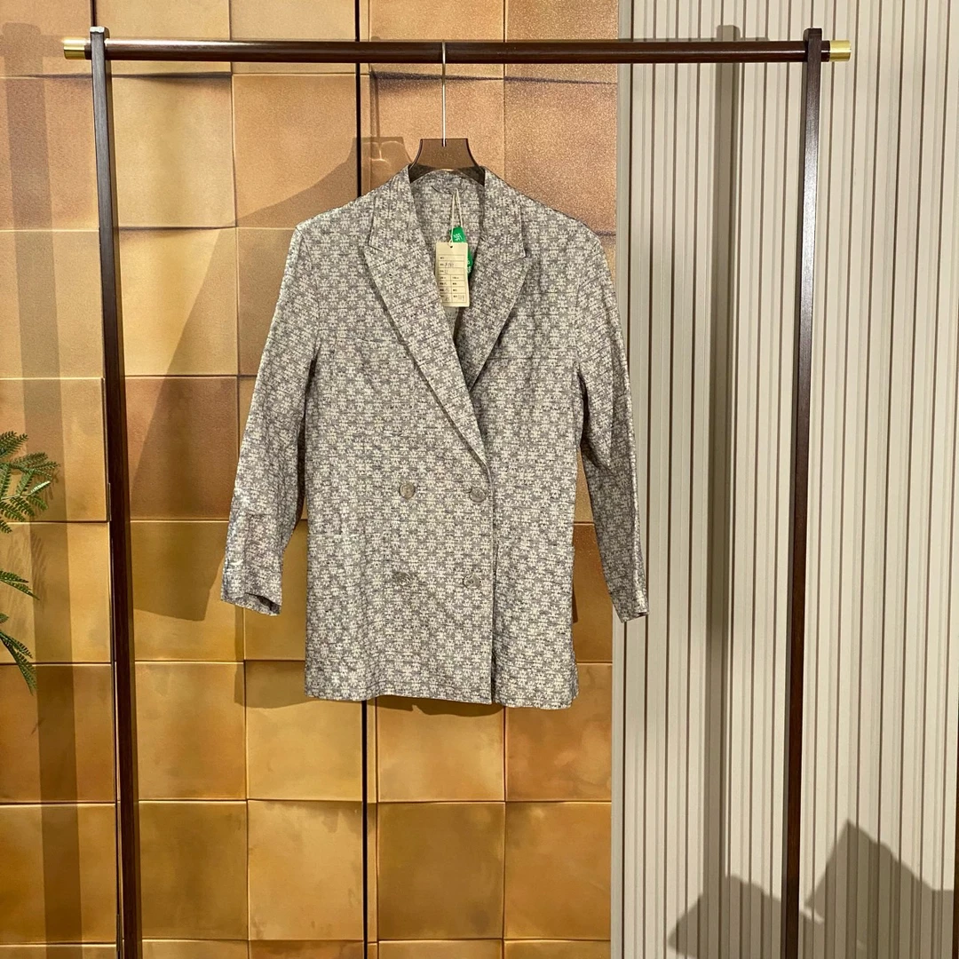 99新  Acne Studios提花满印棉麻外套/32码/99新/26938