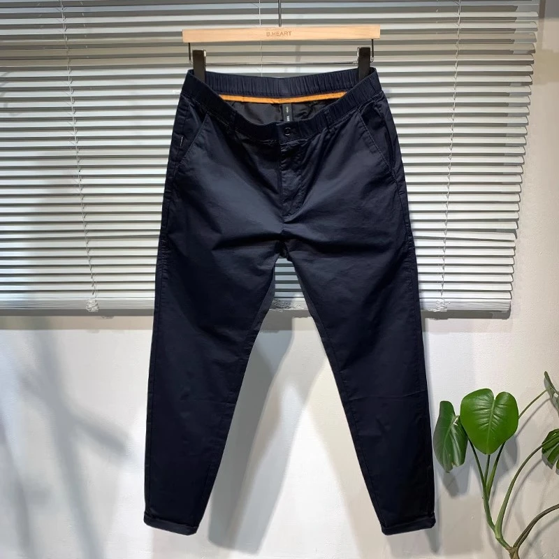 男装商务西裤男2025春夏季新款韩版潮流修身百搭直筒裤休闲长裤男