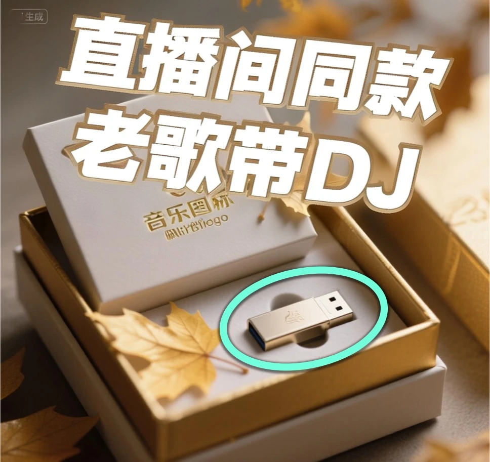 【直播间同款】【老歌][带DJ】纯净版定制创意礼盒-经典岁月旋律