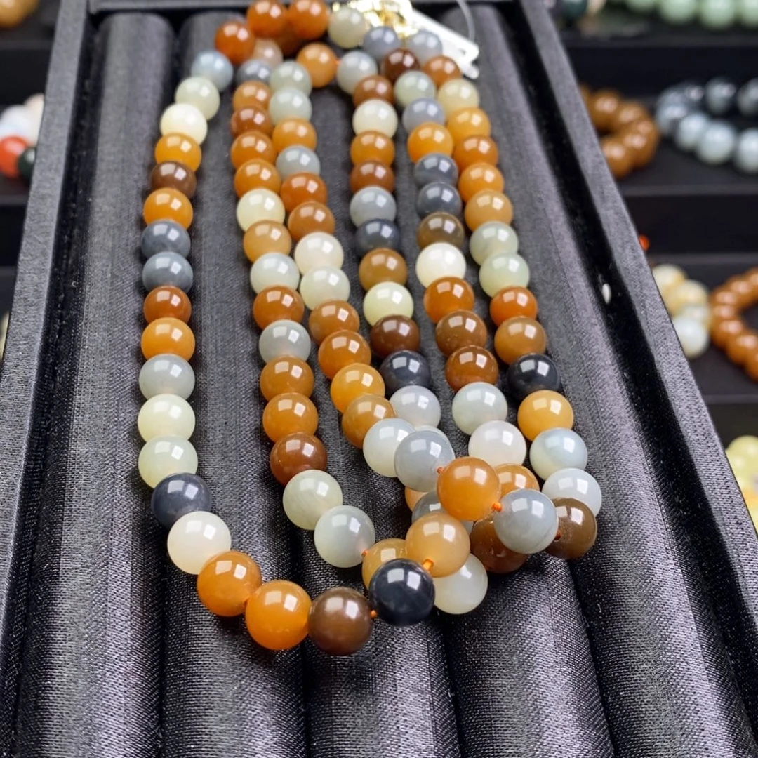 和田玉未镶嵌手串