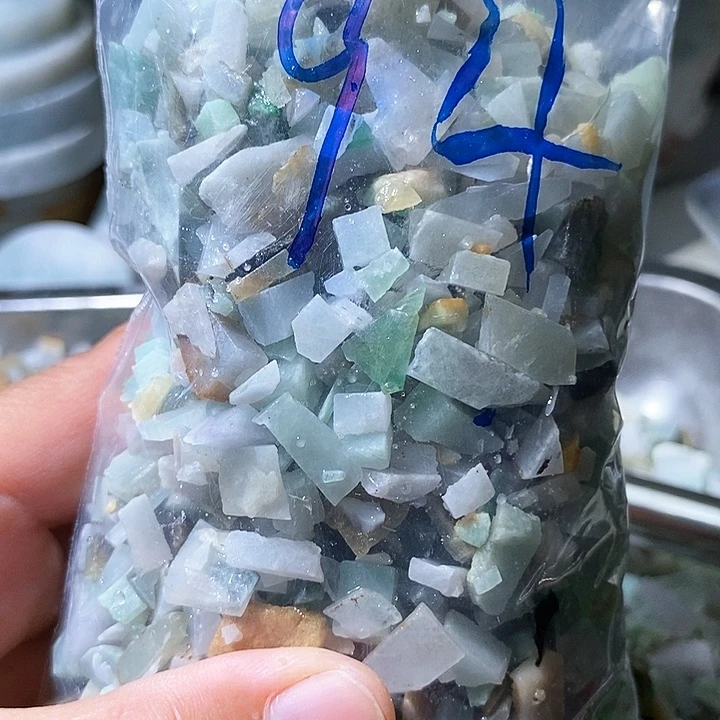 散珠翡翠枕头料94