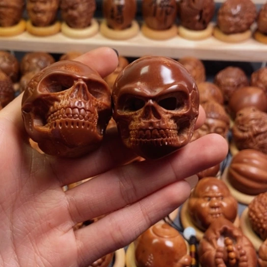 橄榄核其他无*骷髅头