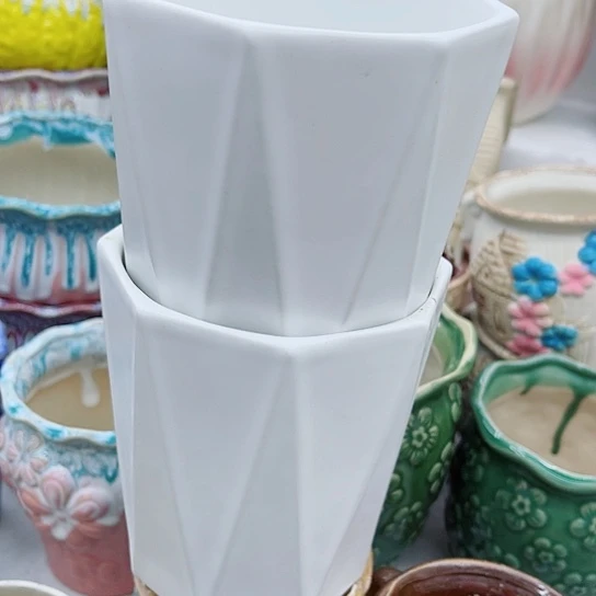 多肉绿植陶瓷花盆9.9，有空