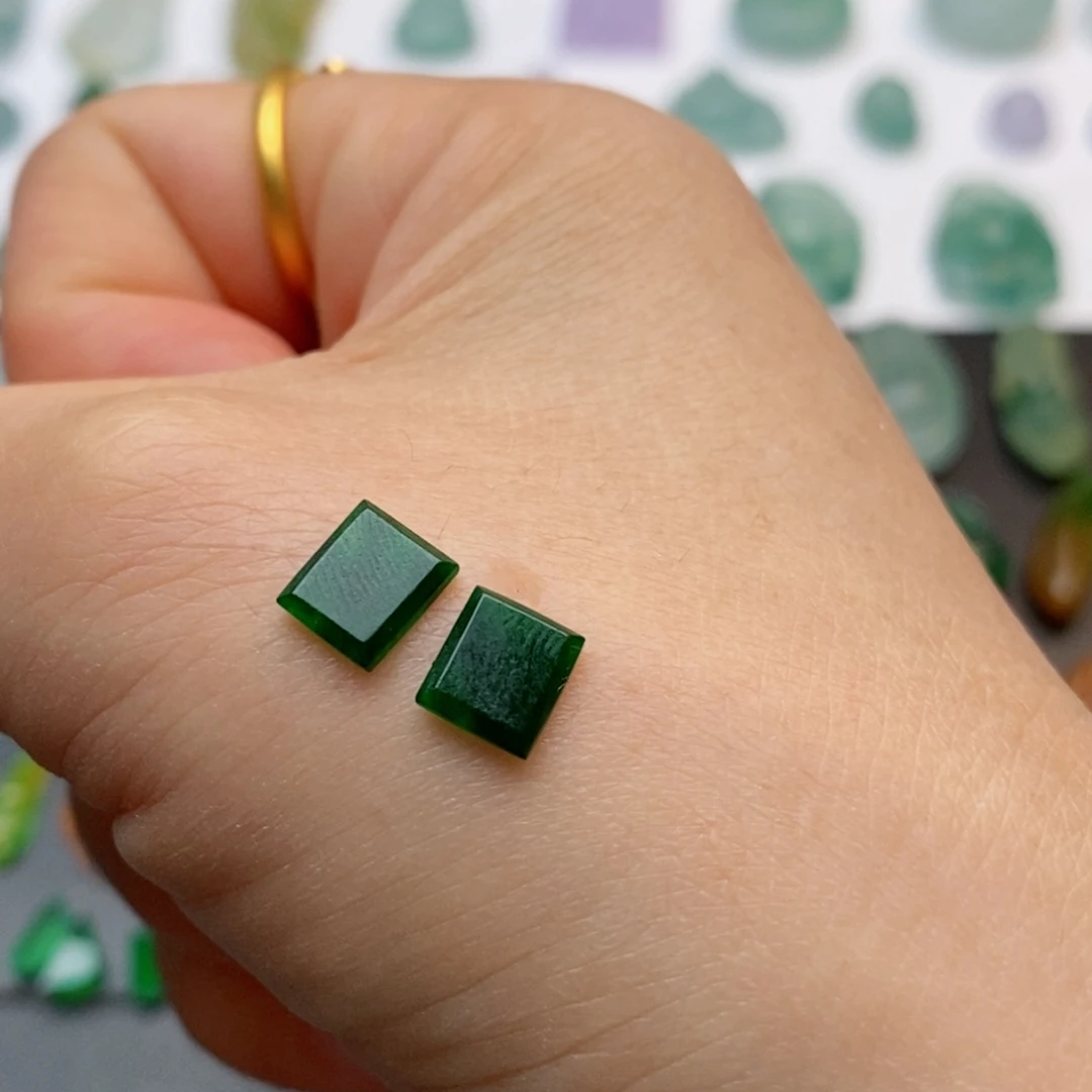 定制翡翠未镶嵌切割面