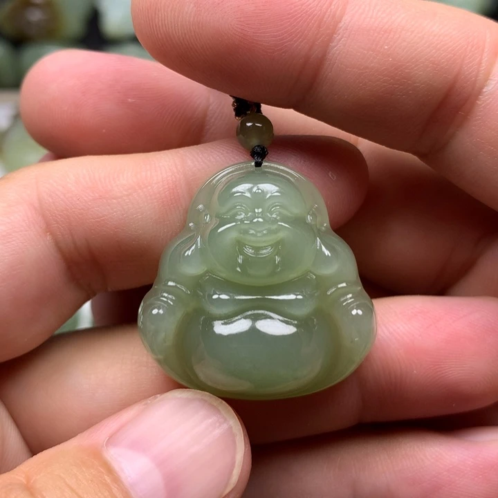 开***乐和田玉未镶嵌颈饰