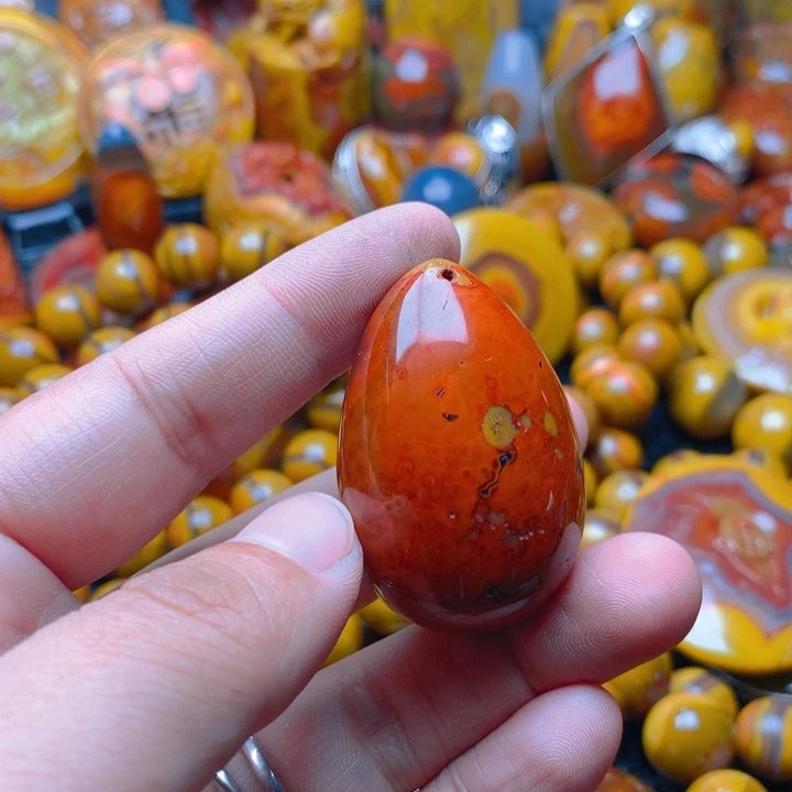 玛瑙/玉髓未镶嵌吊坠