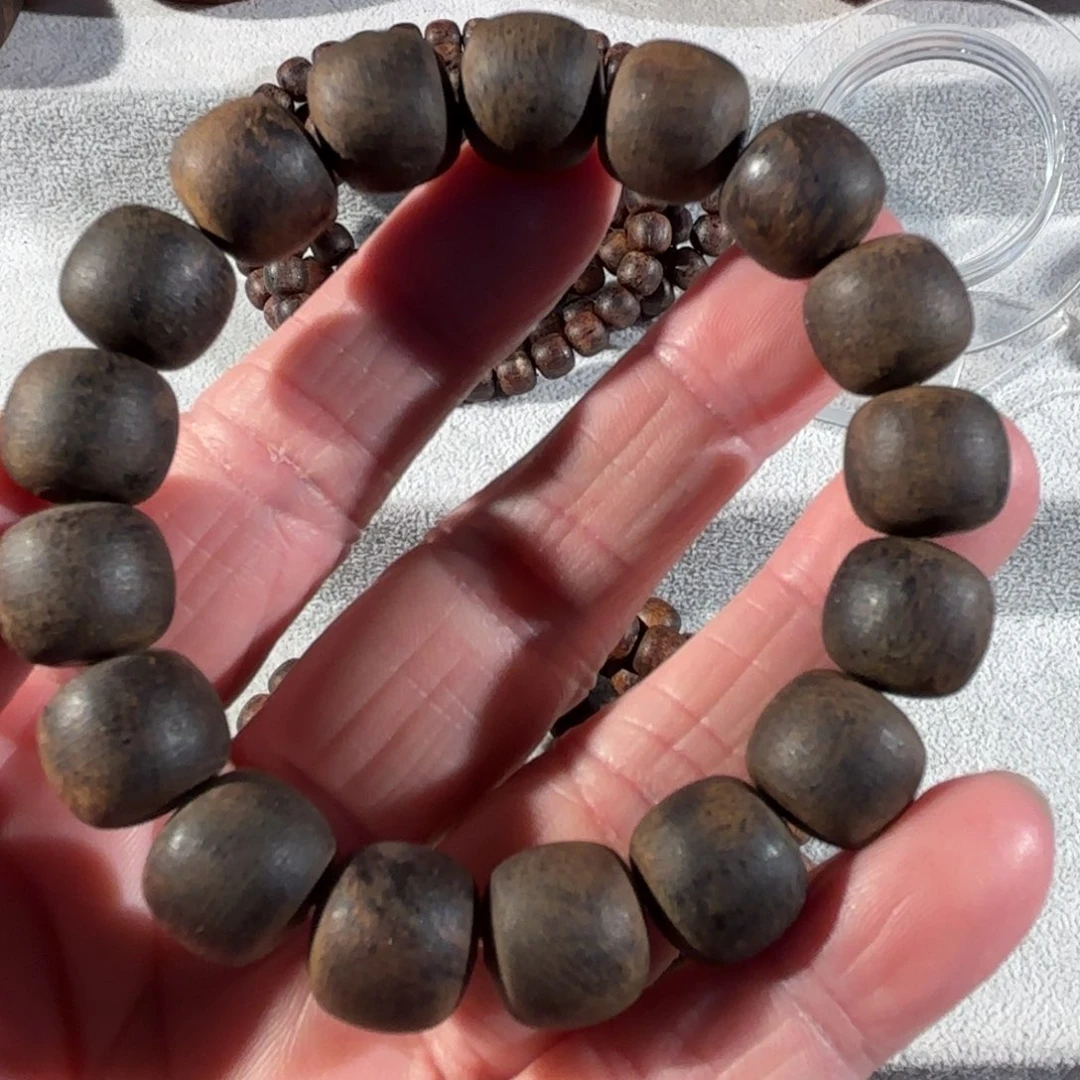 不***猫木质非金属印贡1213墨绿2档