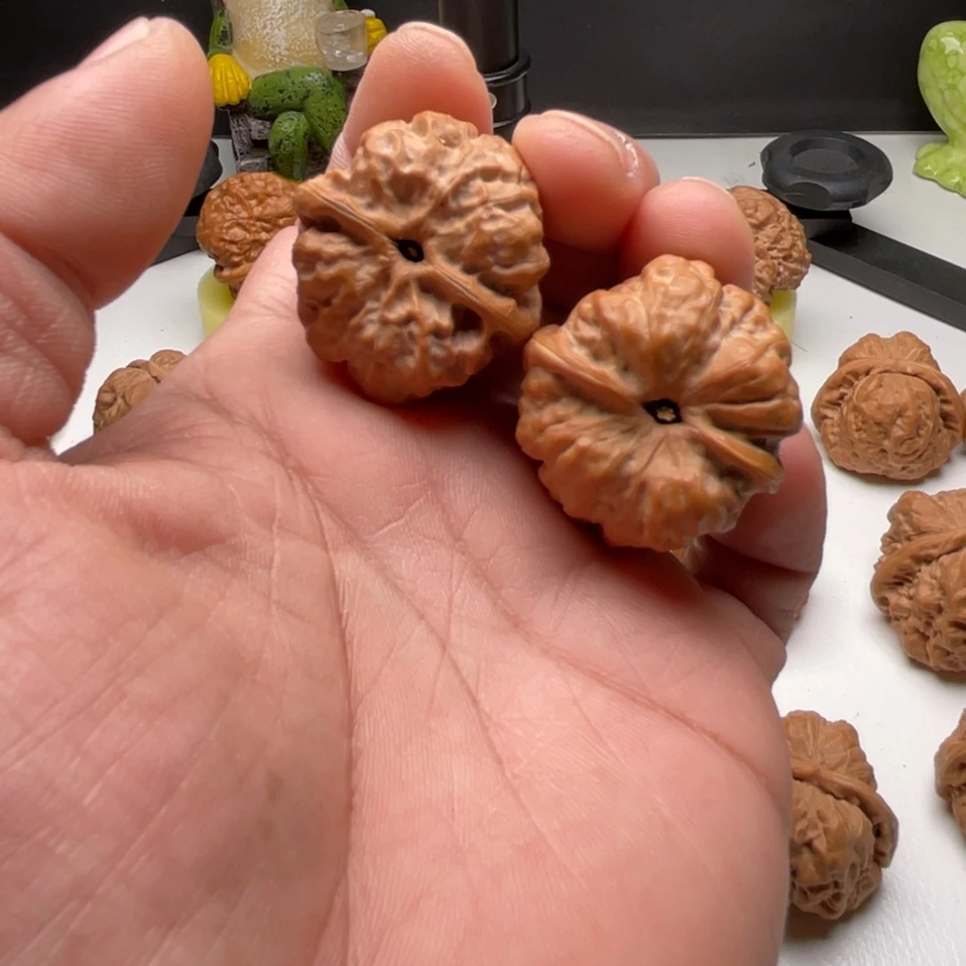 吊坠文玩核桃花****?头34