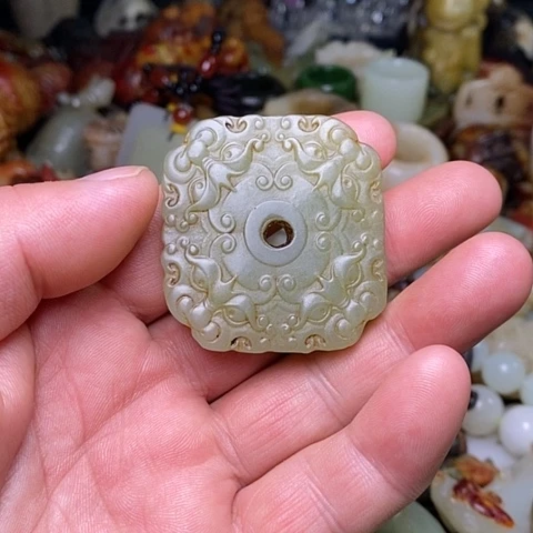 【闪购商品】和田玉挂件未镶嵌用****0