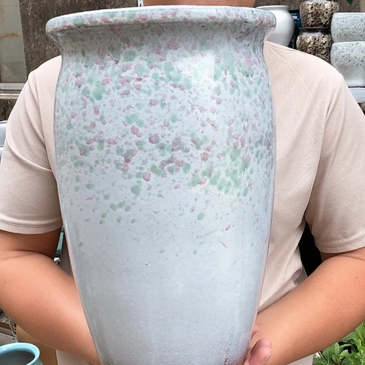 紫砂花盆口20高33福利