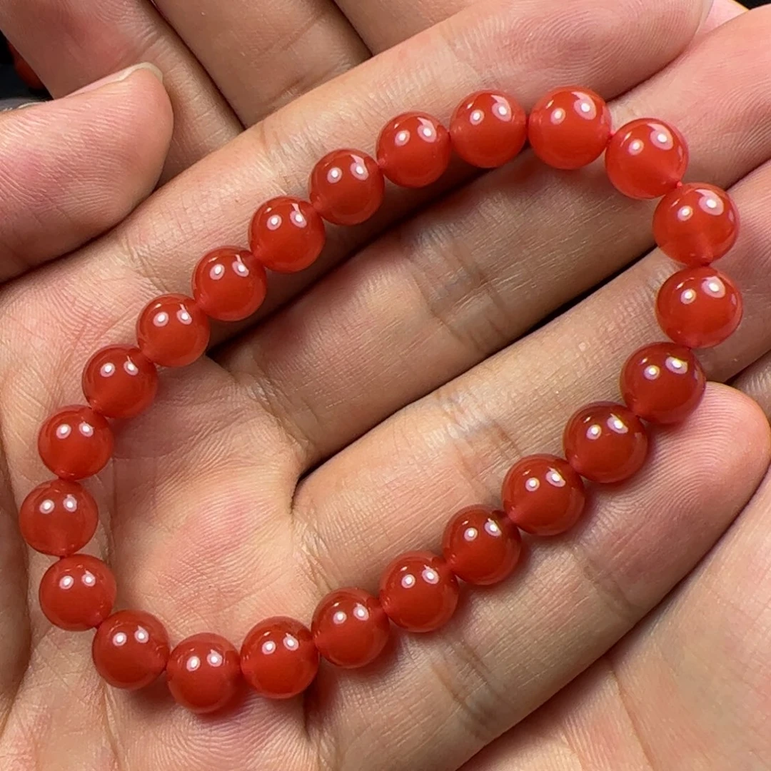 未镶嵌手串南红玛瑙