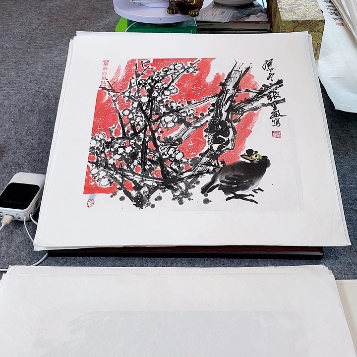 国画张圣敏先生纯手绘作品