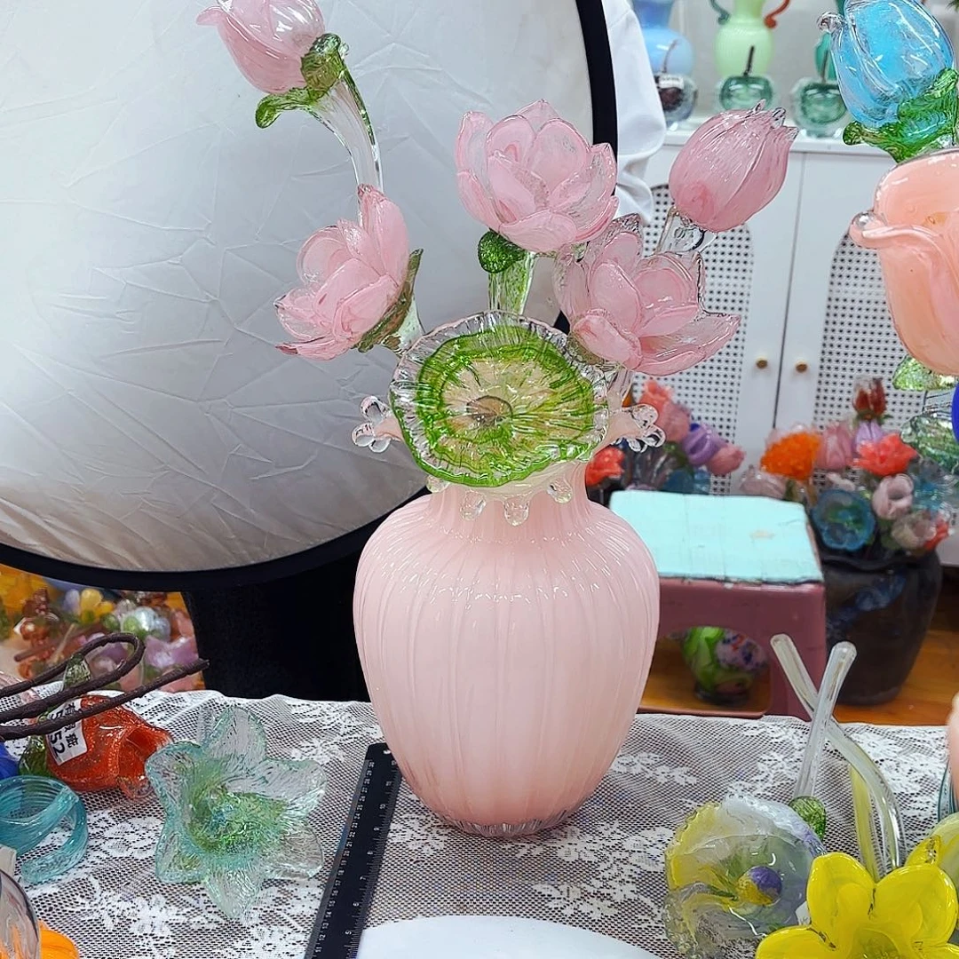 琉璃福利花瓶花器艺术品