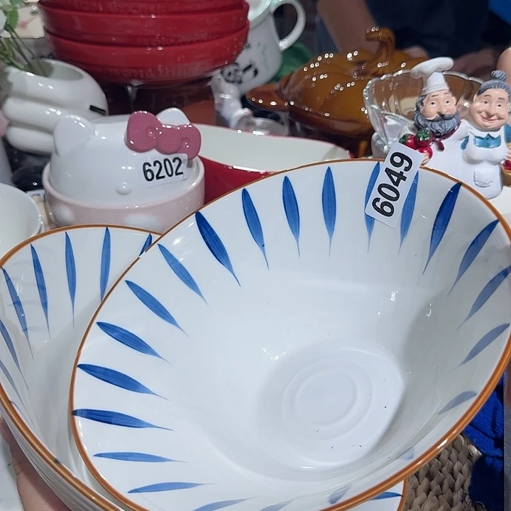 瓷片微瑕陶瓷满15包邮6049