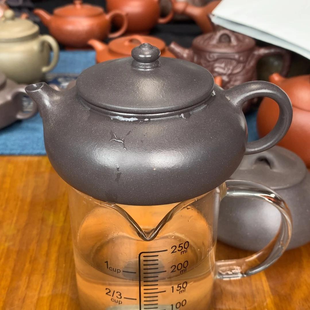 紫砂茶杯原矿紫砂