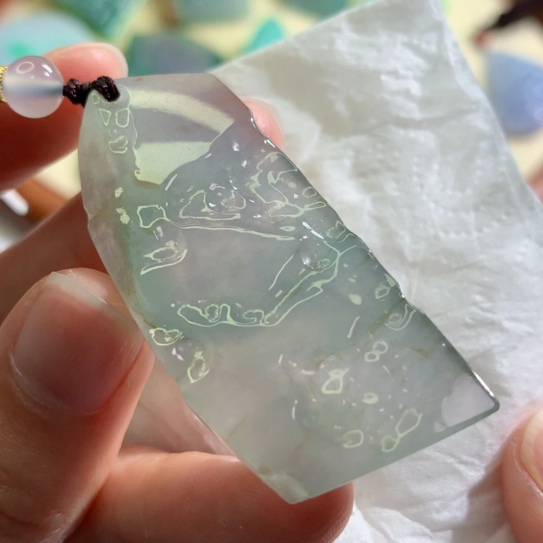 【闪购商品】翡翠吊坠(不含链)未镶嵌 6649