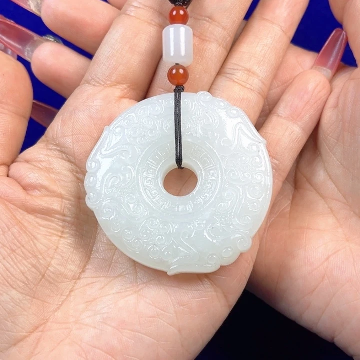 和田玉未镶嵌挂件徐**Y