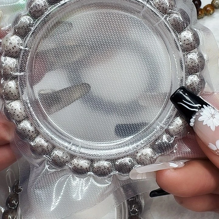 星月菩提手串330高端黑灰星月菩提98桶单圈