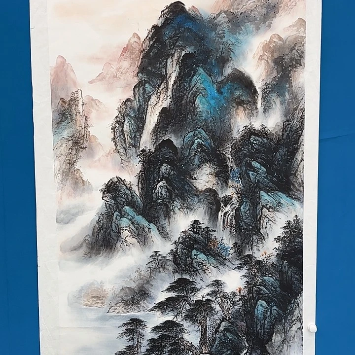 国画苏珊老师去伪存真原作