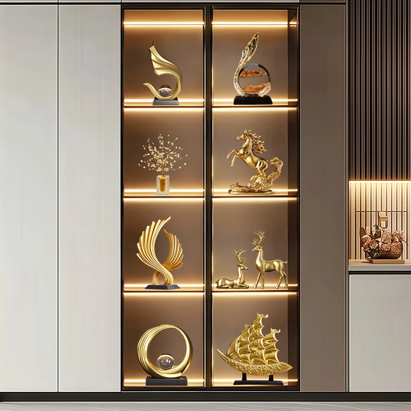 酒柜装饰品摆件轻奢高档客厅电视柜简约现代办公室高端大气上档次