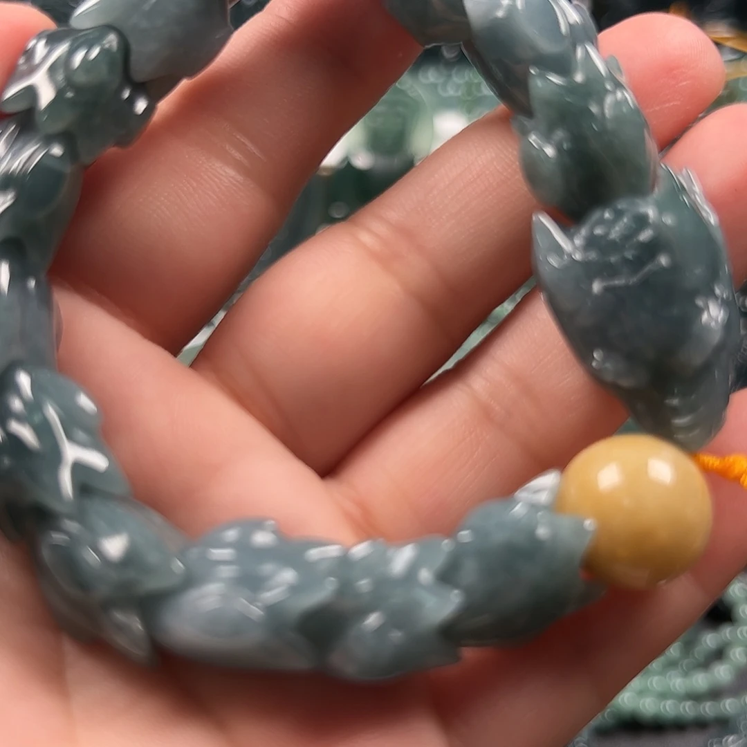 未镶嵌手串翡翠纯天然A货翡翠手串666