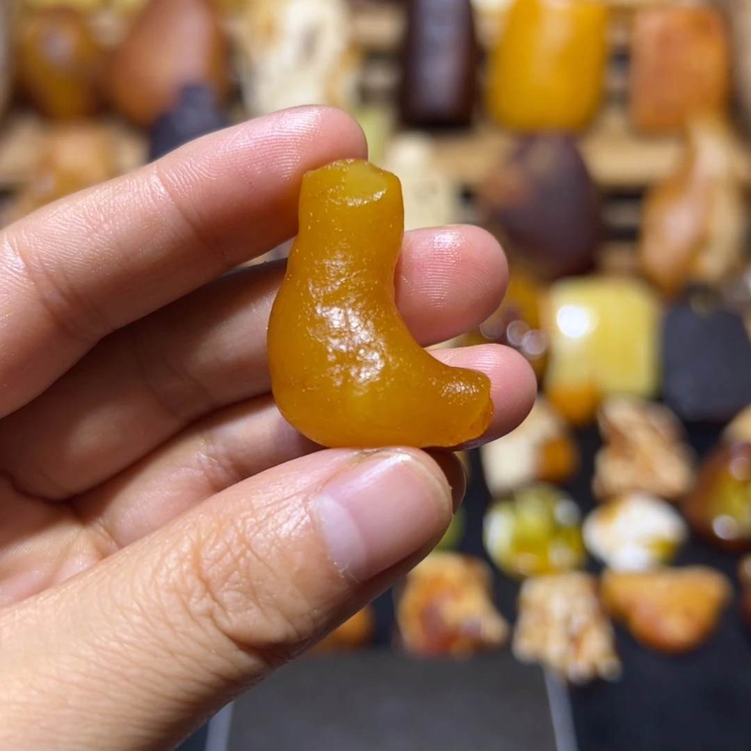 定制琥珀未镶嵌琥珀蜜蜡