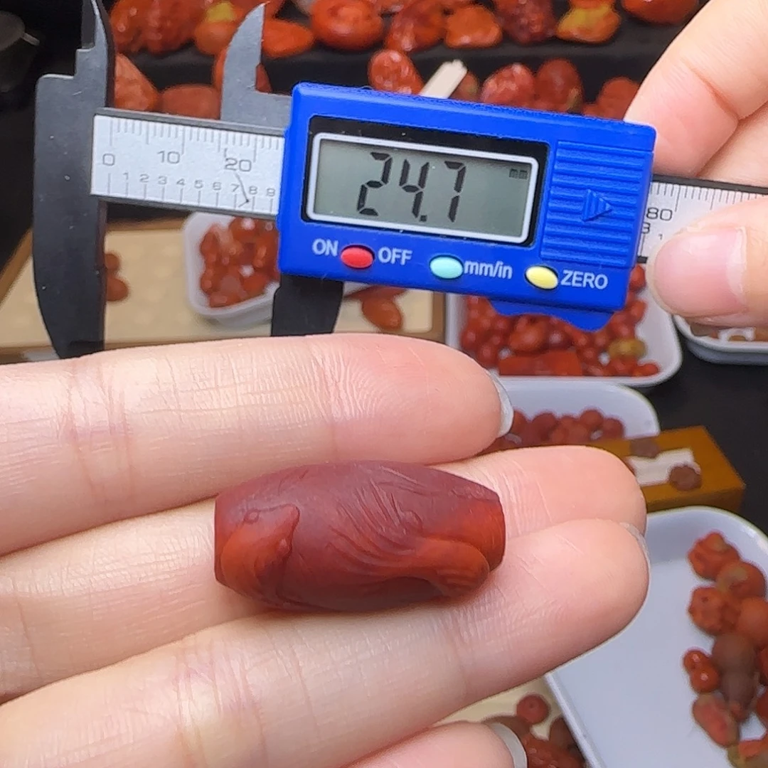 南红玛瑙未镶嵌吊坠(不含链)