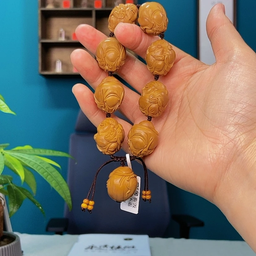 【闪购商品】橄榄核手串/手链八大财神6666666666666666