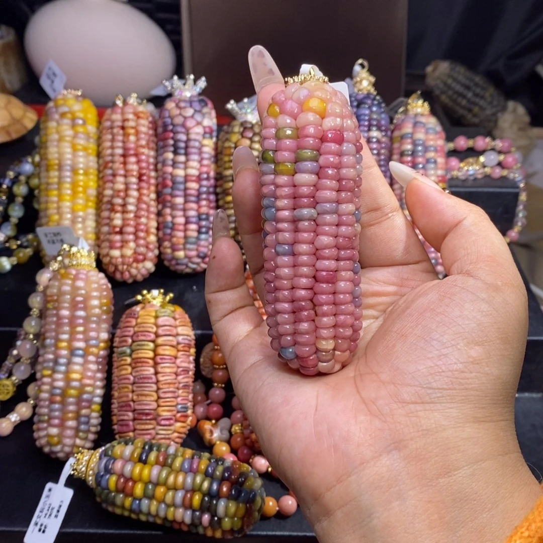 玉溺*文玩玉米高货粉