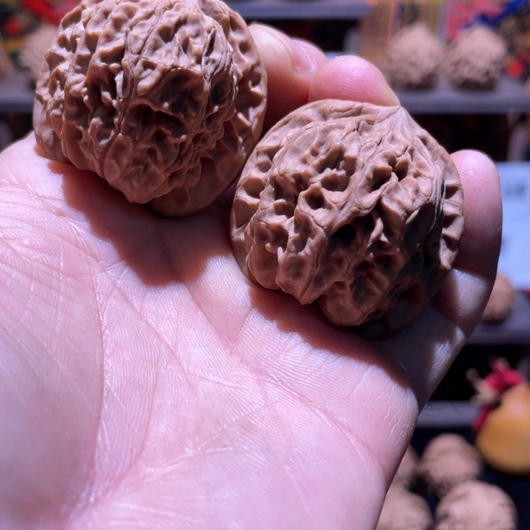 把件文玩核桃38野生不知名