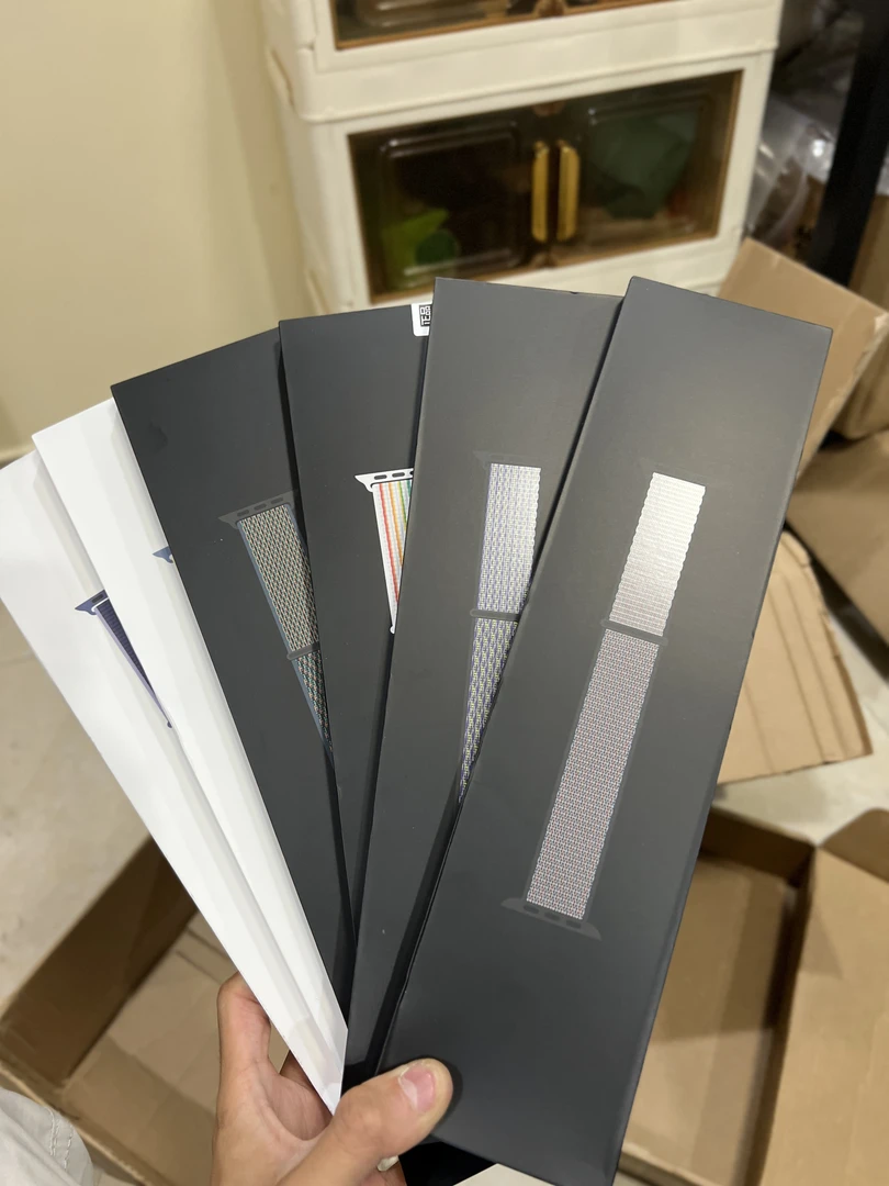 准新品 Apple/苹果 原装绝版尼龙回环表带NK系列盒装全新