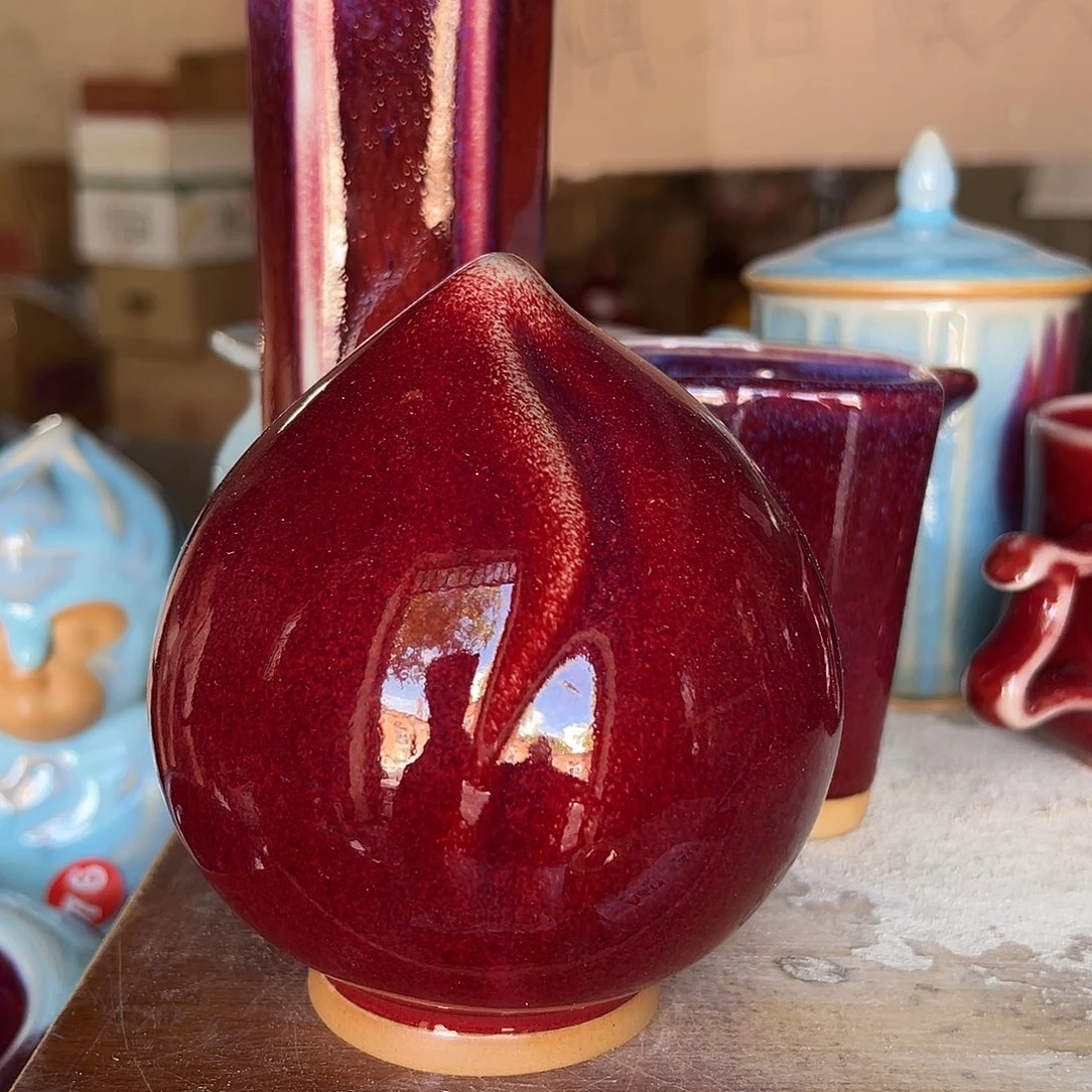 摆件郑家钧窑摆件