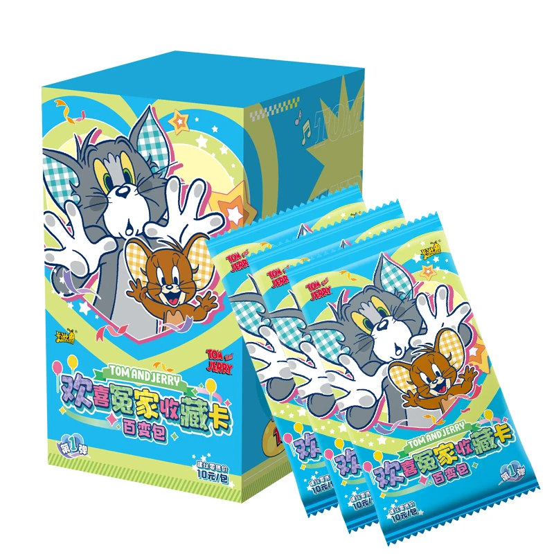 卡游【小涵吃菜】猫和老鼠欢喜冤家百变包卡牌潮玩盲盒【代拆】【拆盒】