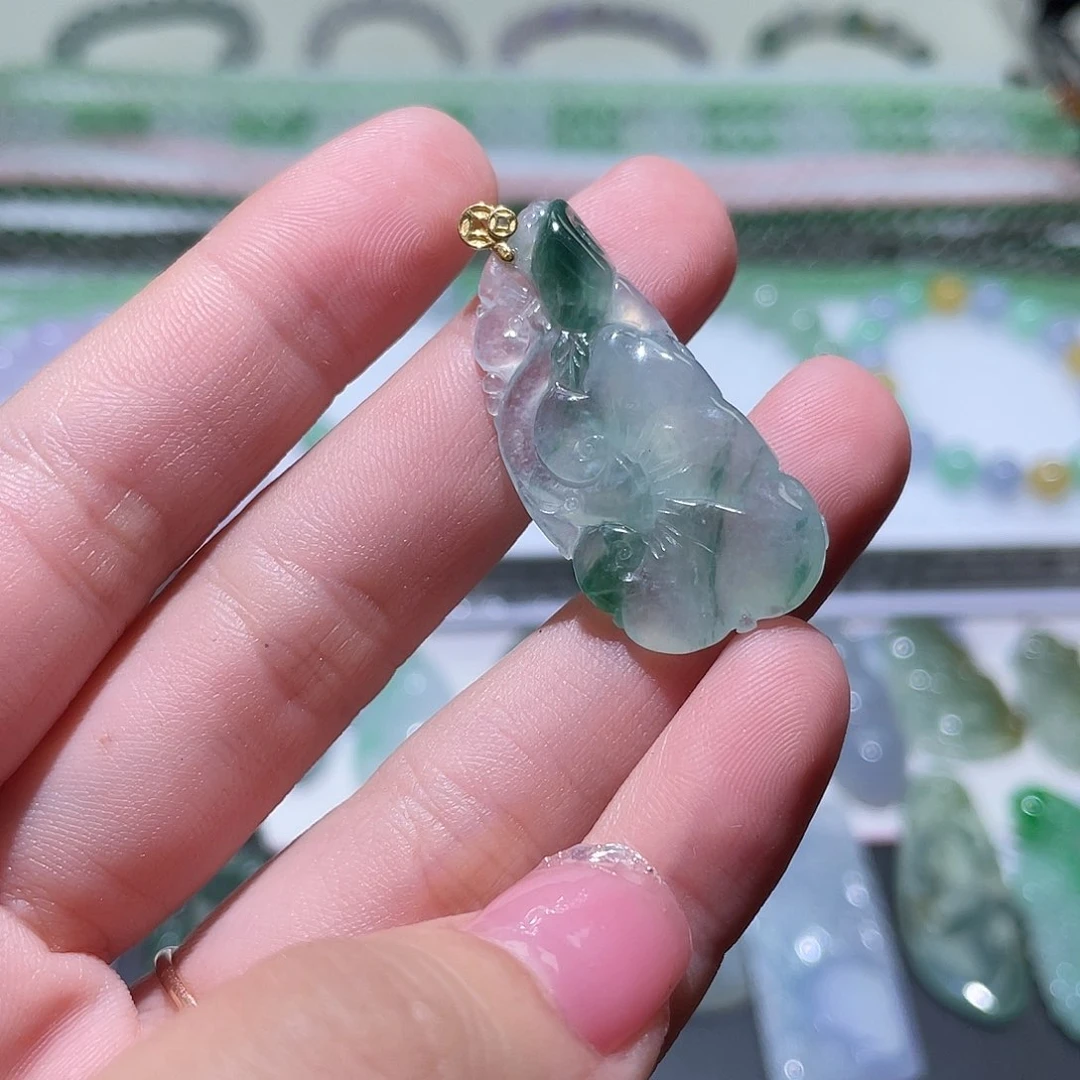 定制翡翠18K金镶嵌)988$$$8