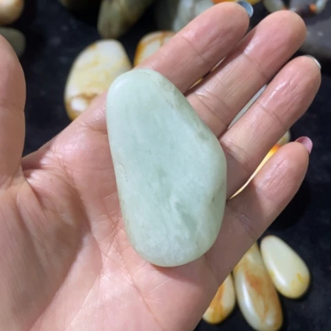和田玉（糖玉）未镶嵌车挂