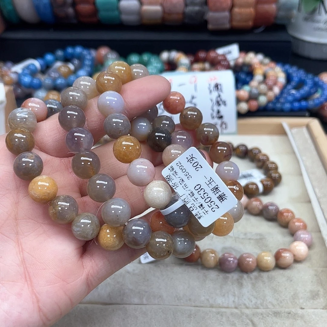 硅化珊瑚（珊瑚玉）手串未镶嵌夏*796