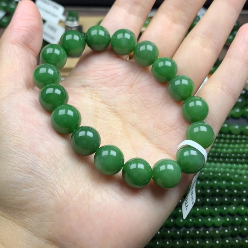 【闪购商品】未镶嵌手串和田玉（碧玉）5****⭐12