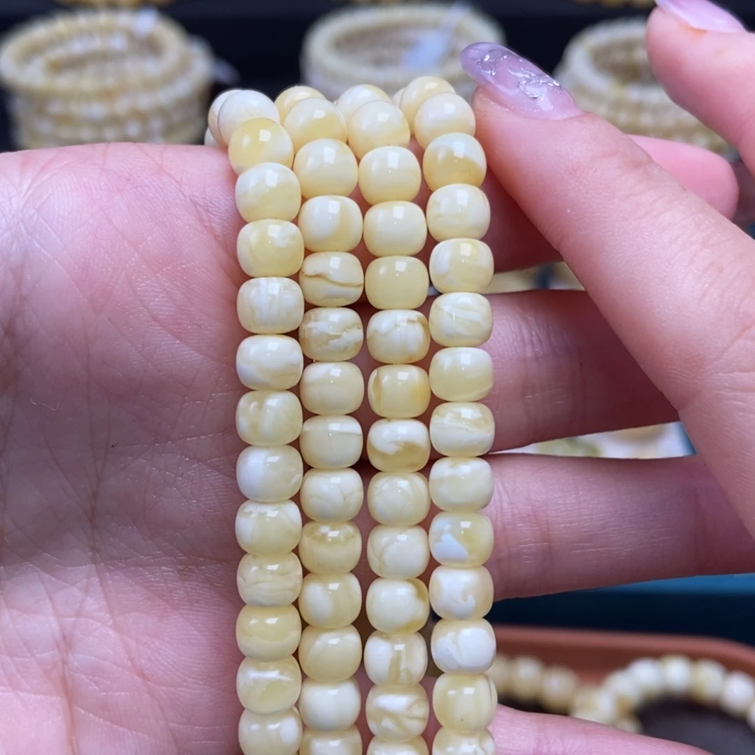 蜜蜡未镶嵌珠宝奇石6.3mm