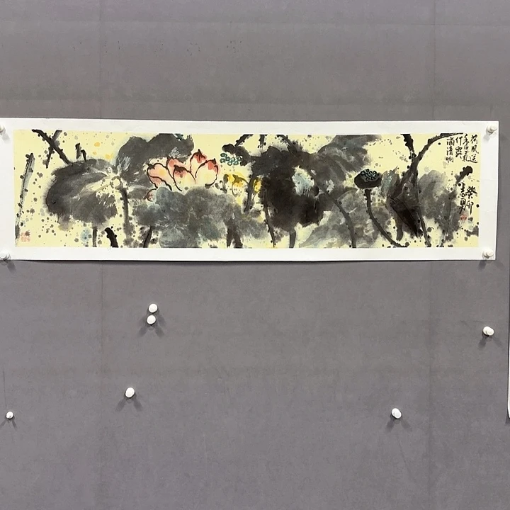 国画亲笔手绘放心去藏