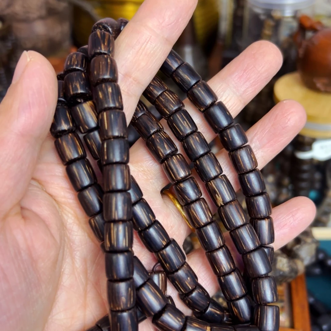 阴沉木精品高货文玩手串摆件把件