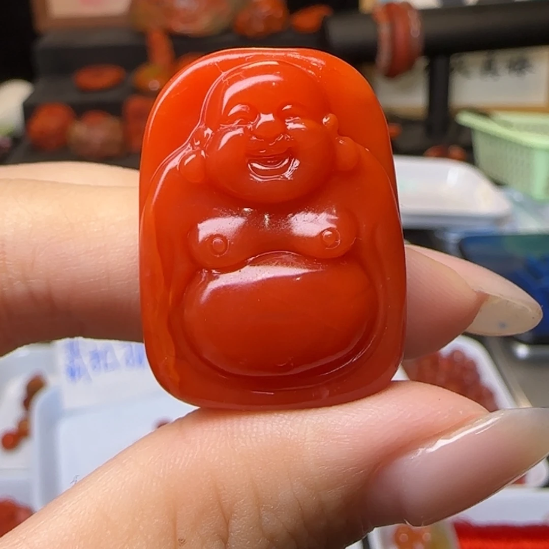 吊坠(不含链)未镶嵌南红玛瑙