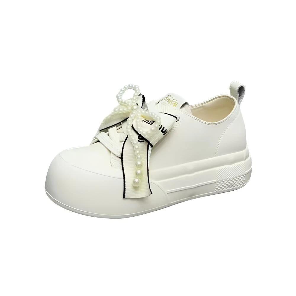 南C3049Y    244真皮厚底小白鞋 （标准尺码）