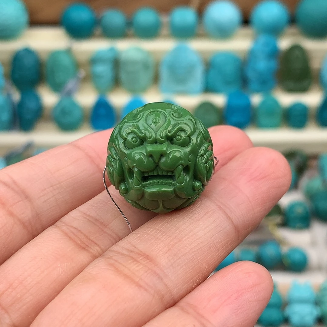 未镶嵌绿松石珠宝奇石19