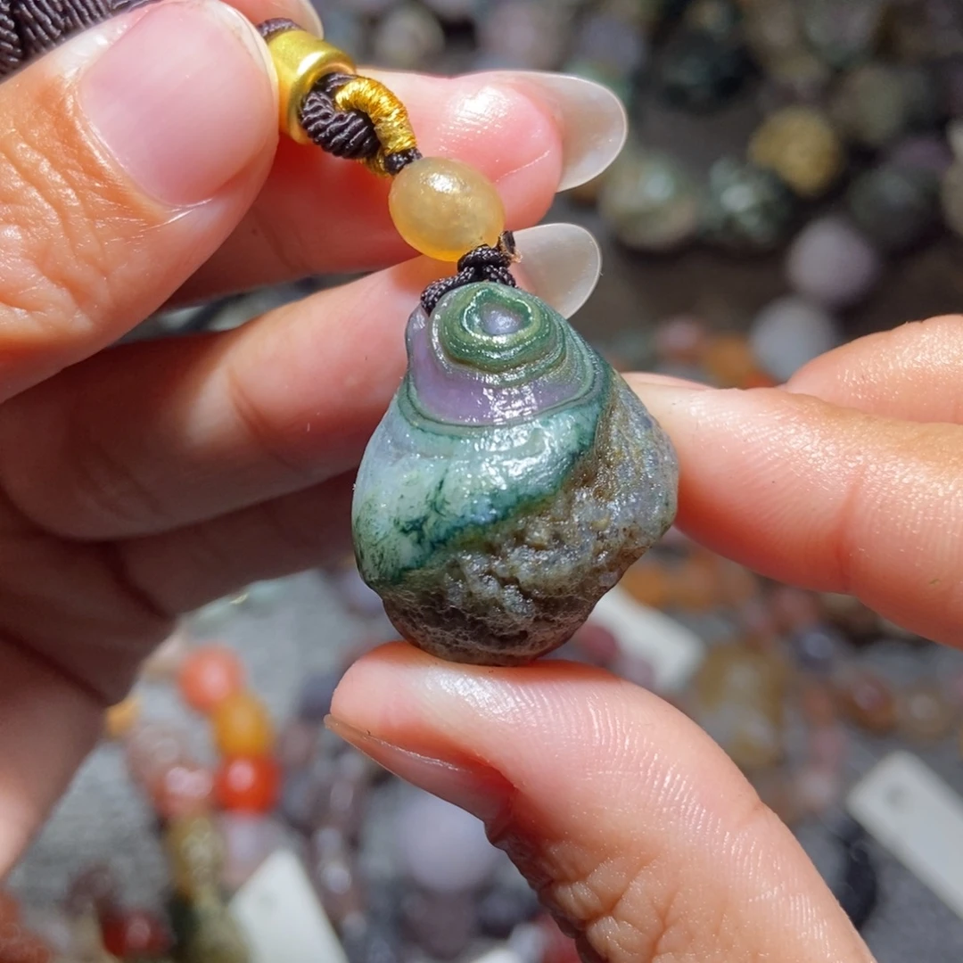 未镶嵌玛瑙/玉髓珠宝半成品